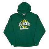 RUSSELL ATHLETIC Placer Womens Basketball Womens Green Hoodie USA L