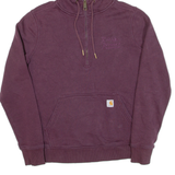 CARHARTT Womens Purple Hoodie S
