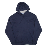 CHAMPION Mens Blue Hoodie L