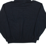 GILDAN Mens Black Hoodie USA M