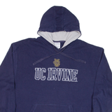 CHAMPION Uc Irvine Mens Blue Hoodie USA XL