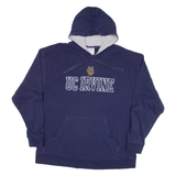 CHAMPION Uc Irvine Mens Blue Hoodie USA XL