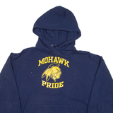 JERZEES Mohawk Pride Mens Blue Hoodie USA L