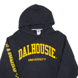 RUSSELL ATHLETIC Dalhousie University Mens Black Hoodie USA S