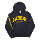 RUSSELL ATHLETIC Dalhousie University Mens Black Hoodie USA S