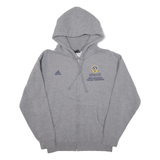 ADIDAS La Galaxy Mens Grey Hoodie Full Zip USA S