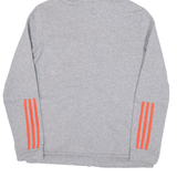 ADIDAS Womens Grey Hoodie Full Zip XL