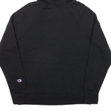 CHAMPION Womens Black Hoodie M