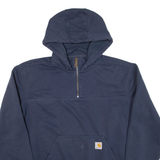 CARHARTT Mens Blue Hoodie L