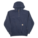 CARHARTT Mens Blue Hoodie L