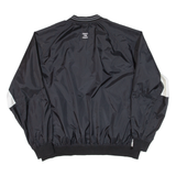 NIKE Mens Sweatshirt Black V-Neck 2XL