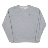 FILA Mens Sweatshirt Grey L