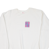 HANES Physical Therapy Mens Sweatshirt White USA 2XL