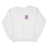 HANES Physical Therapy Mens Sweatshirt White USA 2XL