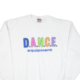 ONEITA D.a.n.c.e. Equipment Womens Sweatshirt White XL