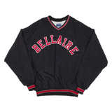 HOLLOWAY Bellaire Mens Sweatshirt Black V-Neck USA XL