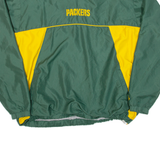 NFL Packers Mens Sweatshirt Green V-Neck USA XL