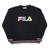 FILA Womens Sweatshirt Black 2XL