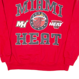 NBA Miami Heat Mens Sweatshirt Red USA XL