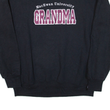 RUSSELL ATHLETIC Macewan University Grandma Womens Sweatshirt Black USA L