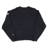 CHAMPION Its Ok To Be Extra Papa John's Womens Sweatshirt Black L