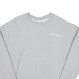 CHAMPION REVERSE WEAVE Womens Sweatshirt Grey L