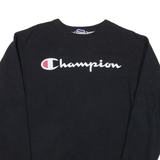 CHAMPION Mens Sweatshirt Black S