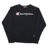 CHAMPION Mens Sweatshirt Black S
