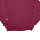 CHAMPION Mens Sweatshirt Maroon L