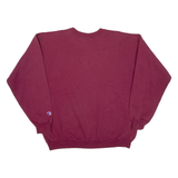 CHAMPION Mens Sweatshirt Maroon L