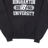 CHAMPION Binghamton University Mens Sweatshirt Black USA S