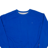 CHAMPION Womens Sweatshirt Blue 2XL