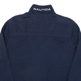 NAUTICA Mens Sweatshirt Blue 1/4 Zip M