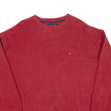 TOMMY HILFIGER Mens Sweatshirt Red XL