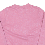 NIKE Womens Sweatshirt Pink M