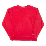 CHAMPION Mens Sweatshirt Red M
