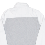 DKNY Womens Sweatshirt Grey 1/4 Zip M