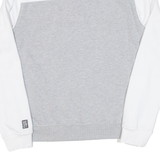 DKNY Womens Sweatshirt Grey 1/4 Zip M