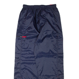 WILSON Mens Track Pants Blue Straight L W30 L32