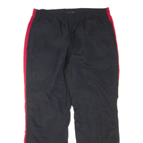 REEBOK Mens Track Pants Black Straight L W34 L29