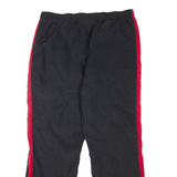 REEBOK Mens Track Pants Black Straight L W34 L29