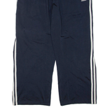 ADIDAS Womens Track Pants Blue Straight L W34 L27