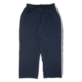 ADIDAS Womens Track Pants Blue Straight L W34 L27