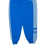 ADIDAS Womens Joggers Blue Tapered UK 10 W26 L28