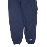 REEBOK Mens Joggers Blue Tapered L W32 L30