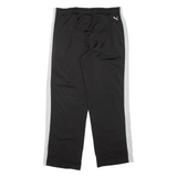 PUMA Womens Track Pants Black Straight UK 16 W32 L28