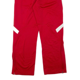 ADIDAS Mens Track Pants Red Straight S W32 L30