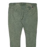 PEPE JEANS Mens Joggers Green Skinny XL W38 L31