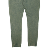 PEPE JEANS Mens Joggers Green Skinny XL W38 L31
