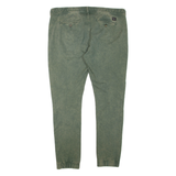 PEPE JEANS Mens Joggers Green Skinny XL W38 L31